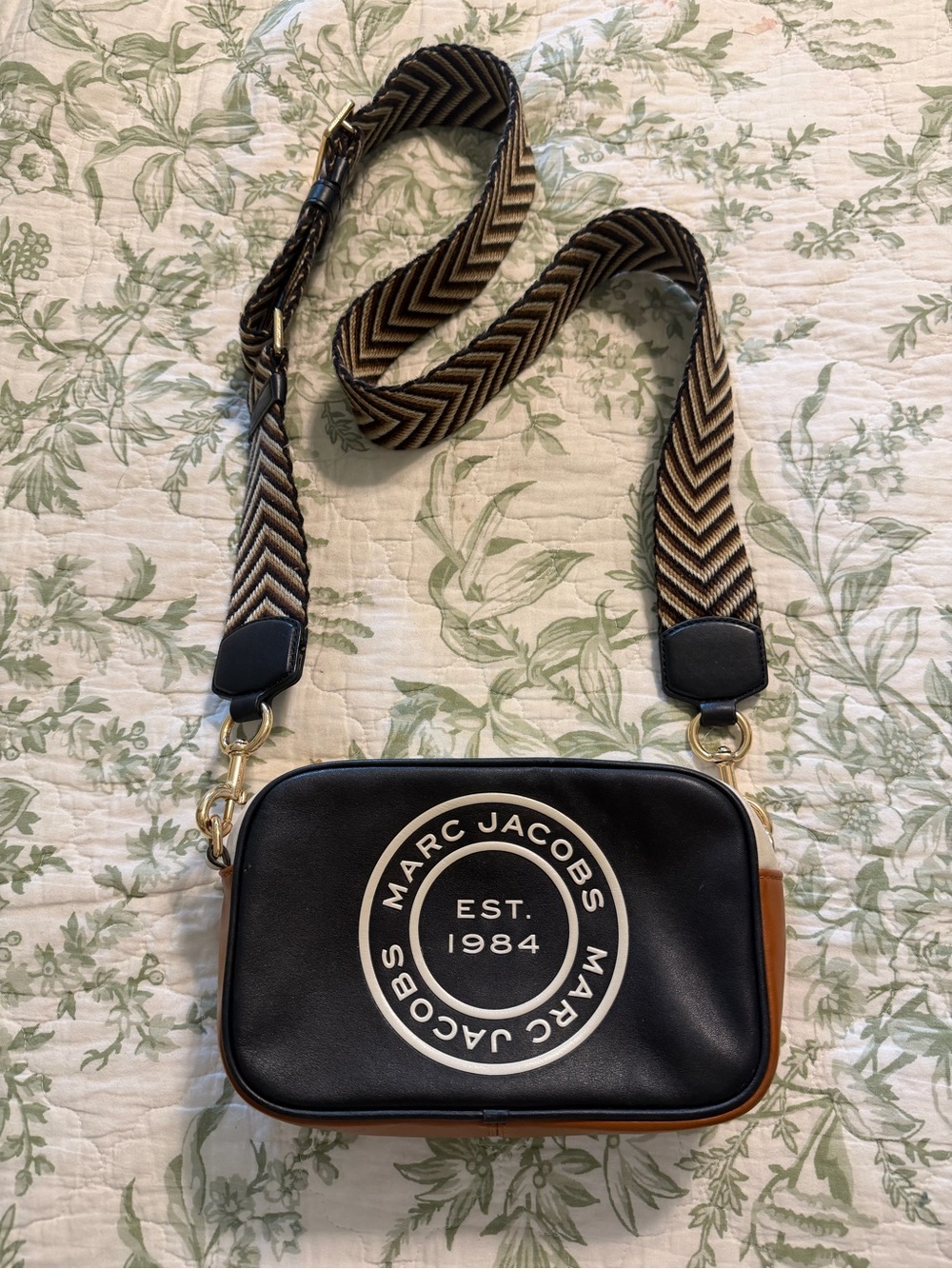 Marc Jacobs Flash Leather Camera Crossbody Bag